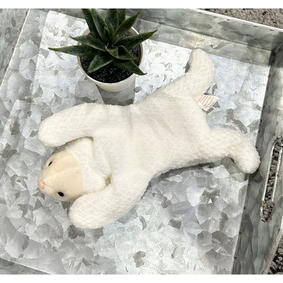 Ty Beanie Baby "Fleece" The Lamb White Plush Original Tag 1996 - Picture 3 of 3